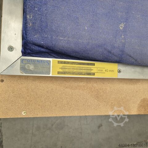 Préselőpárna furnérsajtókhoz Columbus C-S Contura