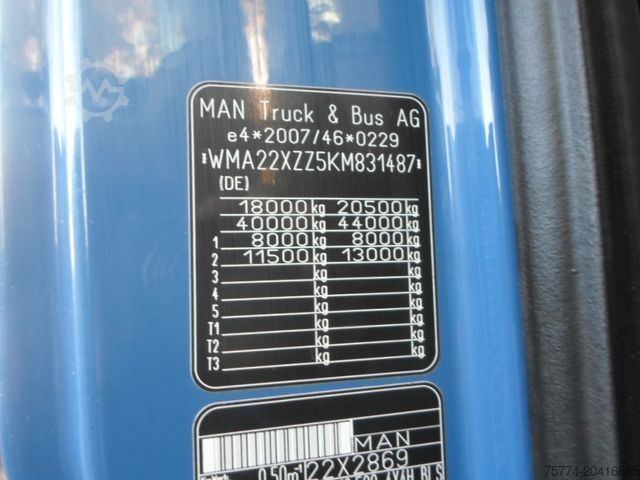 Standard nyergesvontató MAN TGX 18.500/ 4x4/HAD