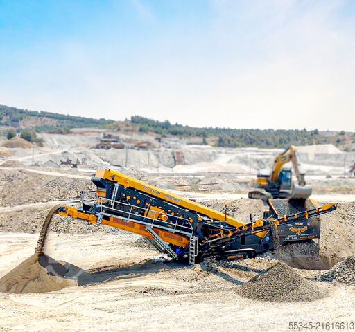 Screening Machine FABO Tracked Screening Plant Mobile Screening Plant FTS-1560