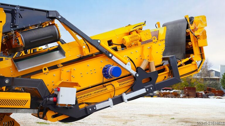 Rupsmobiele impactbreker FABO Tracked Crusher Mobile Tracked Impact Crusher FTI-110S