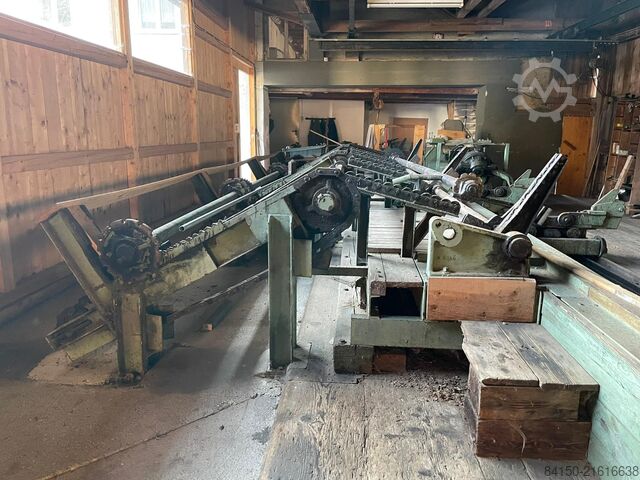 Rondhout invoer, 4-baans Esterer 