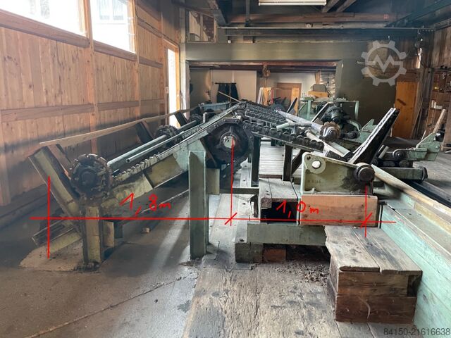 Rondhout invoer, 4-baans Esterer 