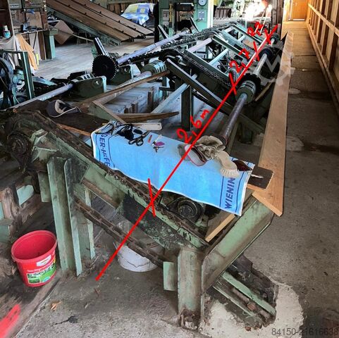 Rondhout invoer, 4-baans Esterer 