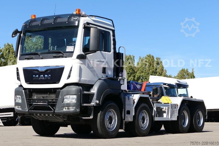 Hakowiec MAN TGS 35.480 Abrollkipper Hiab Retarder Euro 6