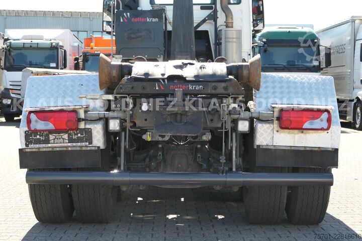 Hakowiec MAN TGS 35.480 Abrollkipper Hiab Retarder Euro 6