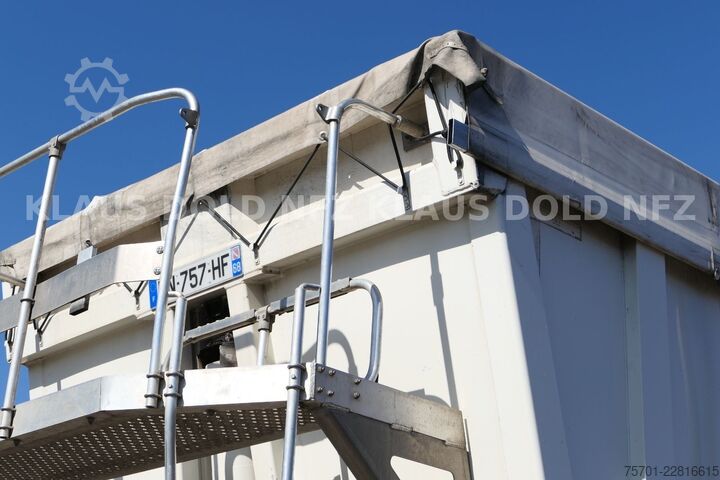 Semirremolque volquete BENALU Bencere Kippmulde 56 m³ Liftachse Plane