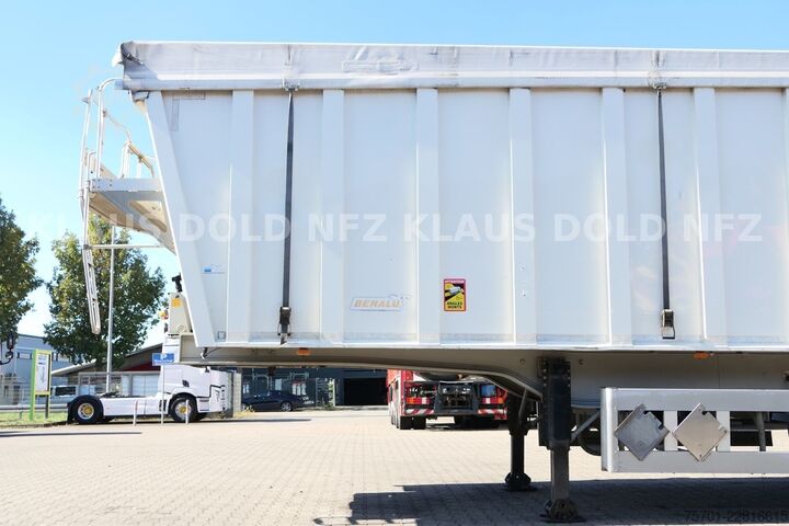 Semirremolque volquete BENALU Bencere Kippmulde 56 m³ Liftachse Plane