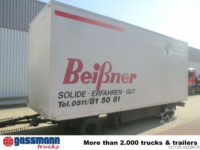 Kofferanhänger SOMMER Sommer AC 120 TL, Möbelkofferanhänger, 53cbm