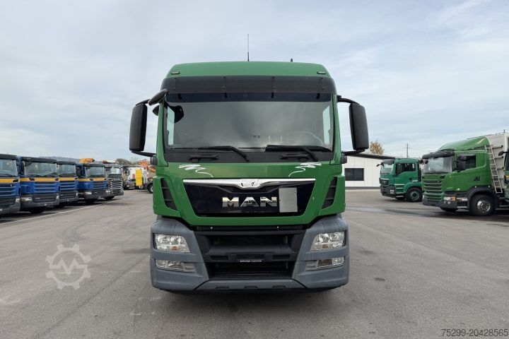 Kamion s kipom s pomičnim kontejnerom MAN TGS 35.440 8x2 Trösch / Swiss-Vehicle