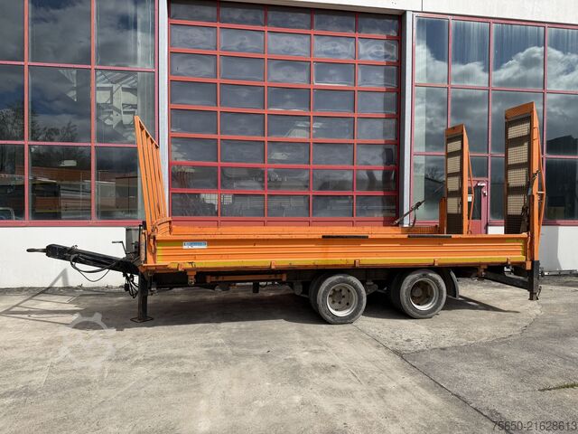 Tipper trailer Blomenroehr 896/14000  14 t Tandem 2 Seiten Kipper   Tieflader