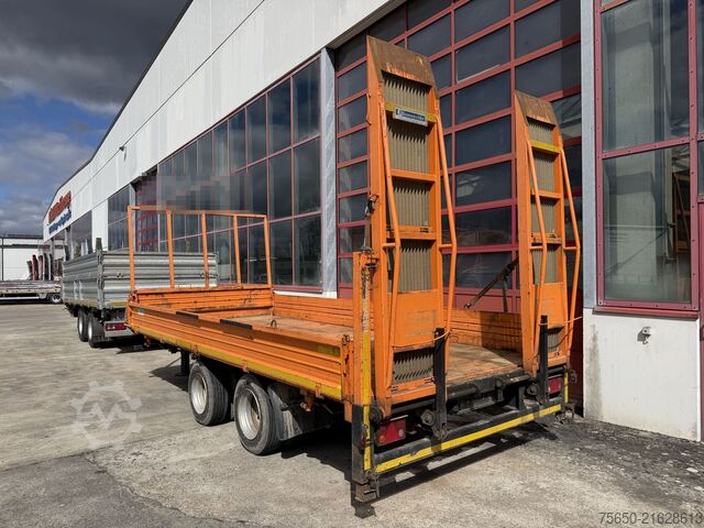 Tipper trailer Blomenroehr 896/14000  14 t Tandem 2 Seiten Kipper   Tieflader
