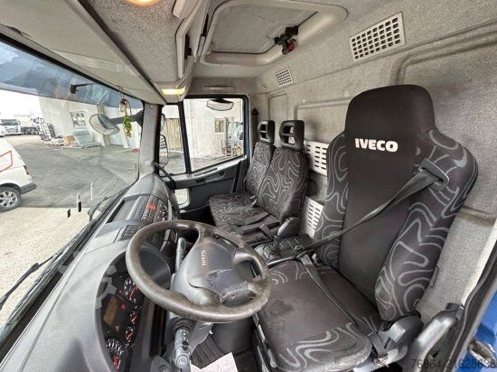 Flatbed truck with tarp IVECO EUROCARGO 120E22 PLANE, SCHALTER LBW