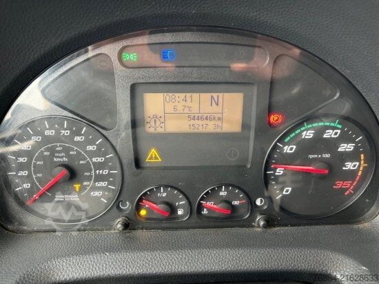 Flatbed truck with tarp IVECO EUROCARGO 120E22 PLANE, SCHALTER LBW