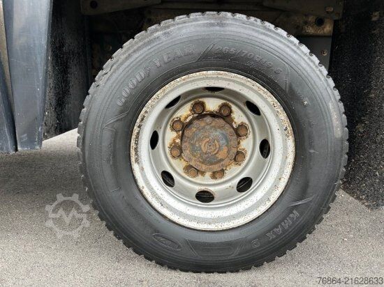 Flatbed truck with tarp IVECO EUROCARGO 120E22 PLANE, SCHALTER LBW