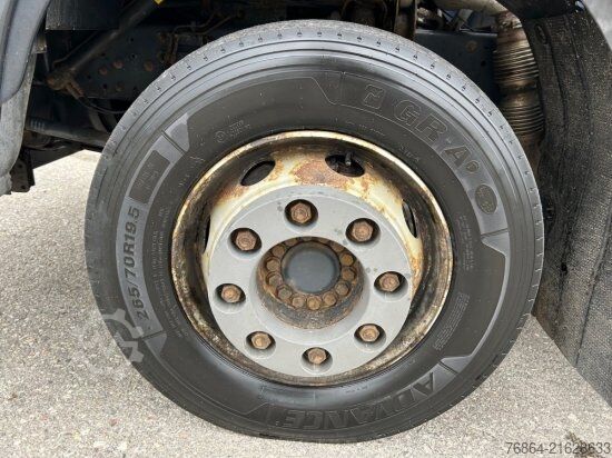 Flatbed truck with tarp IVECO EUROCARGO 120E22 PLANE, SCHALTER LBW