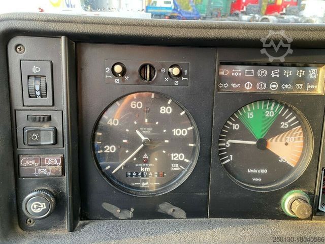 Fourgon pick-up MAN 8.180 BB 4x4 Hiab LK Pritschenaufbau