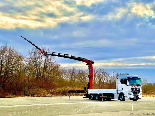 Truck mounted crane MAN TGX TG3 26.510 HMF Kran 5020K RCS + JIB