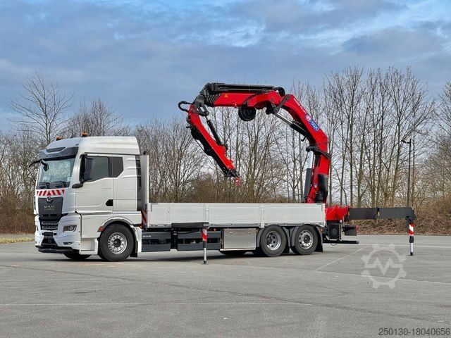 Truck mounted crane MAN TGX TG3 26.510 HMF Kran 5020K RCS + JIB