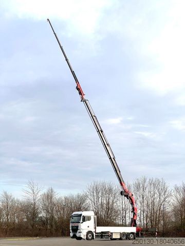 Truck mounted crane MAN TGX TG3 26.510 HMF Kran 5020K RCS + JIB