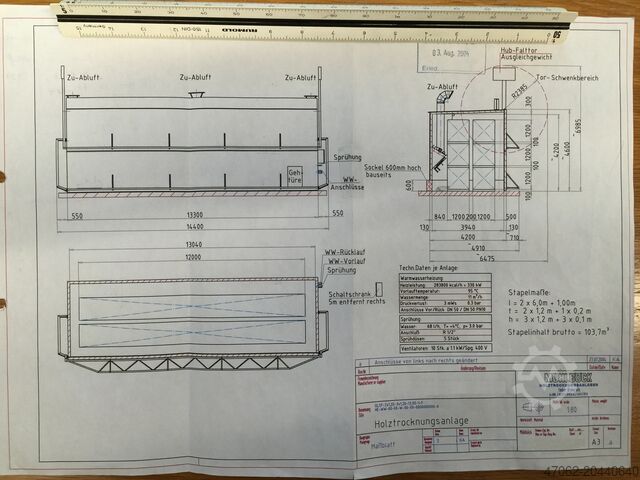 Komora suszarnicza Mühlböck z drzwiami wahadłowymi