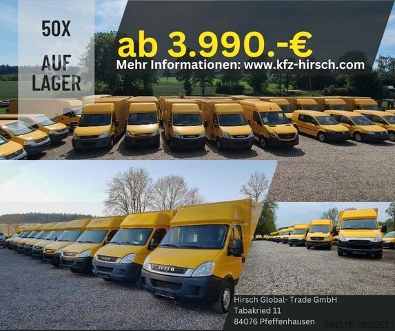 Transporter mit Koffer IVECO Daily Koffer Kasten Automatik Luftfederung