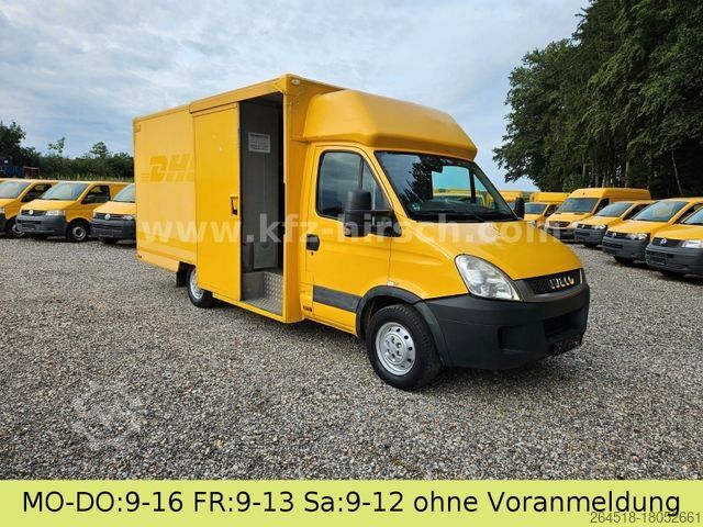 Kastenwagen hoch IVECO Daily 1.Hand*EU4* Regale Integralkoffer DHL POST
