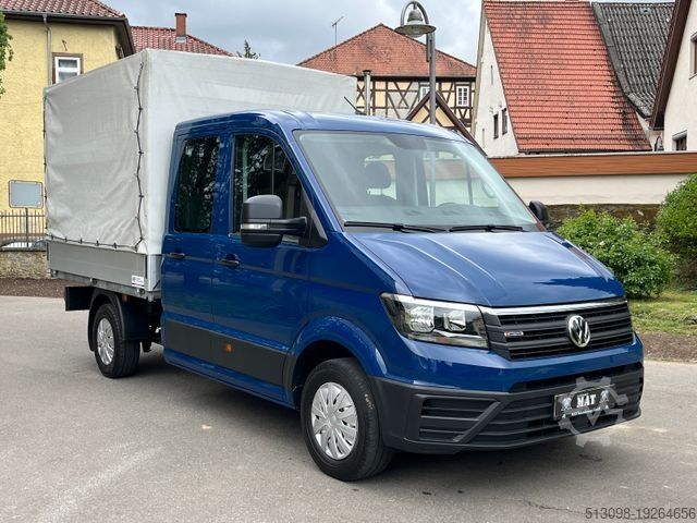 Kombi vozilo sa ceradom VOLKSWAGEN CRAFTER PRITSCHE DoKa 4M. DIFF. SPERRE AUTOMATIK