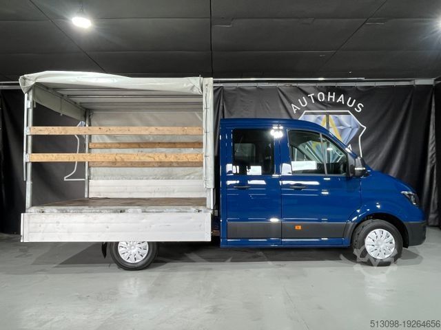 Kombi vozilo sa ceradom VOLKSWAGEN CRAFTER PRITSCHE DoKa 4M. DIFF. SPERRE AUTOMATIK