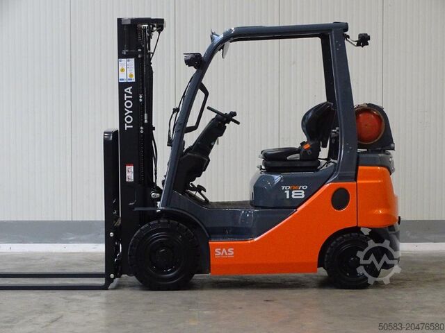 LPG targoncák Toyota 02-8FGF18 - DEMO - TRIPLEX