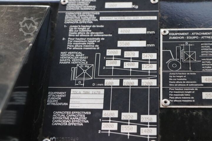 Carretilla elevadora todoterreno Manitou M50.4 ST5