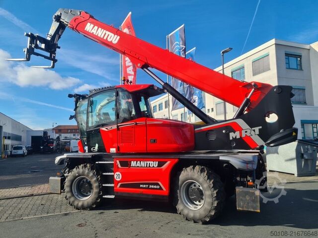 Telehandler rotating Manitou MRT 2660 Vision + AC