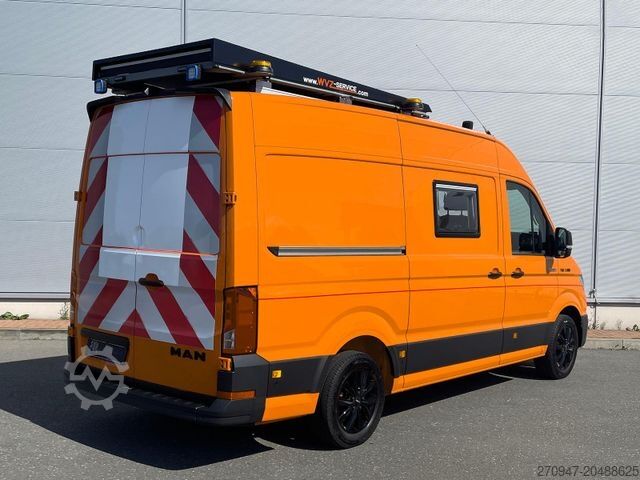 Yüksek tavanlı panelvan MAN TGE 3.180 L3H3 Individual S BF3+ BEGLEITFAHRZEUG