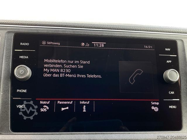 Yüksek tavanlı panelvan MAN TGE 3.180 L3H3 Individual S BF3+ BEGLEITFAHRZEUG