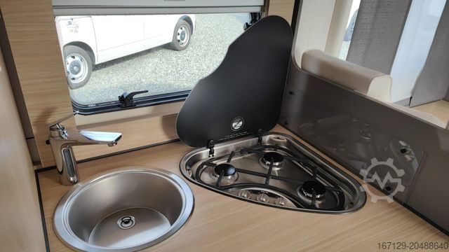 Yarı entegre karavan LMC Tourer Lift H 730G - Einzelbetten & Hubbett Fiat