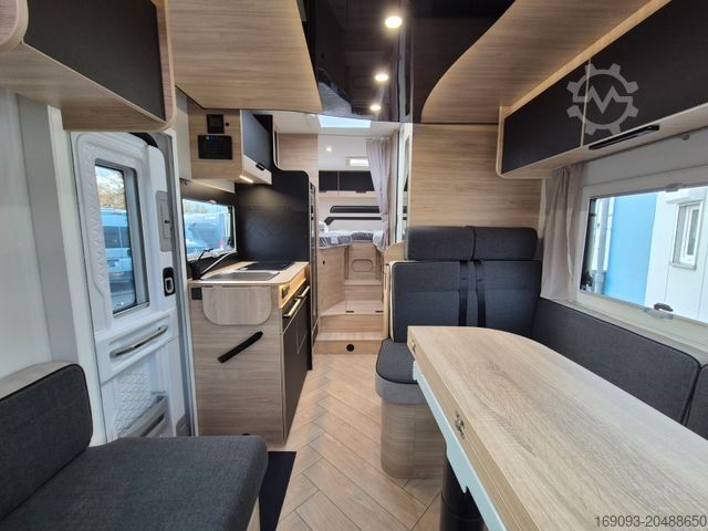 Yarı entegre karavan CHAUSSON 627 Titanium Line *MJ26*Arctic*Hubbett*Automatik