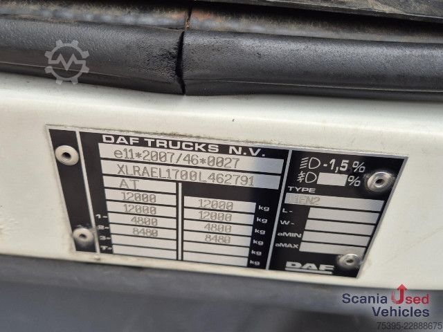 Koelwagen met geïsoleerde laadbak DAF LF 230 Kühlkoffer Türen LBW