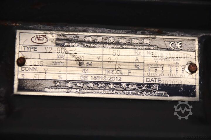 Motor electric cu reductor 1,1 kW 143 rot/min Dalian NET NMRV   Y2-90S-4