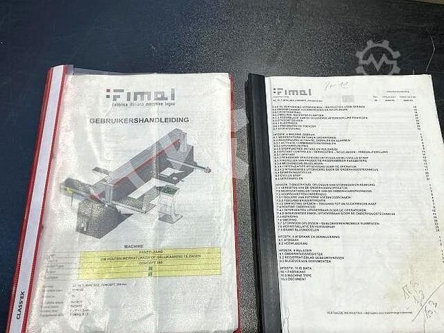 Sierras circulares de formato Fimal Concept 350, año 2016 Fimal Concept 350