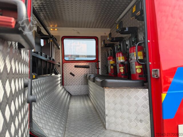 Camión de bomberos Mercedes-Benz 1222 Fire fighter Water Pump