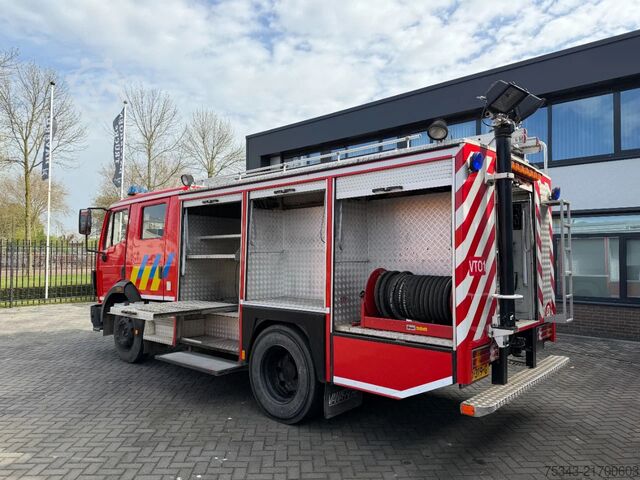 Camión de bomberos Mercedes-Benz 1222 Fire fighter Water Pump