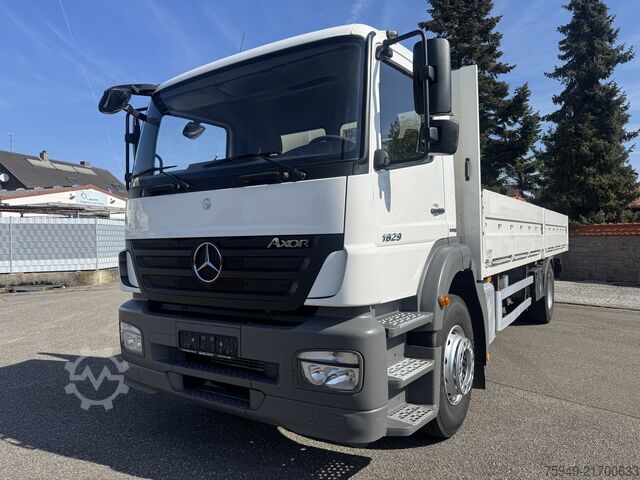 Axor 1829 L plataforma, 7,35 m, suspensión neumática Mercedes-Benz Axor 1829 L Pritsche 7,35m, Luftfederung