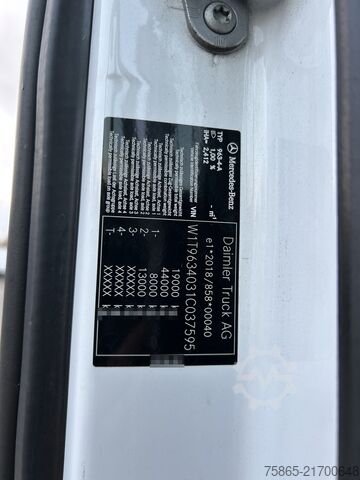 Estándar-SZM Mercedes-Benz Actros 1845 Gigaspace / Tacho V2 / Blower - PTO...