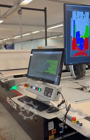 Textilskärmaskin – High-End CNC Lectra Vectorfashion VT-FA-Q2-72 Automatic CNC
