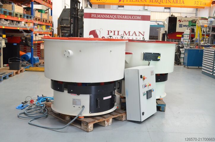 Máquina de acabado vibratorio Erba EVK-350 y EVP-A 350