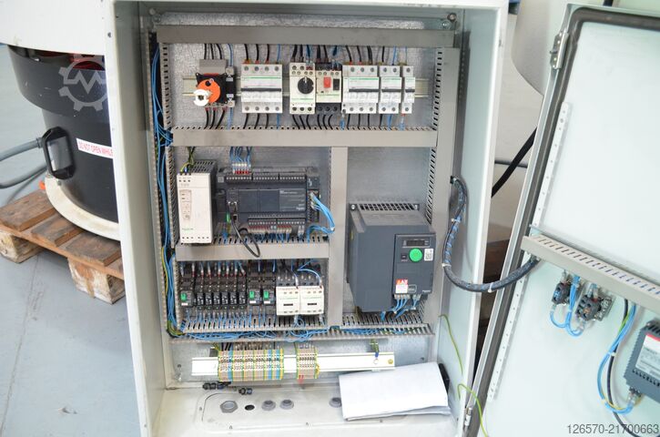 Máquina de acabado vibratorio Erba EVK-350 y EVP-A 350