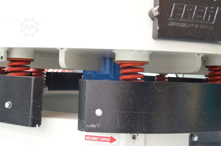 Máquina de acabado vibratorio Erba EVK-350 y EVP-A 350