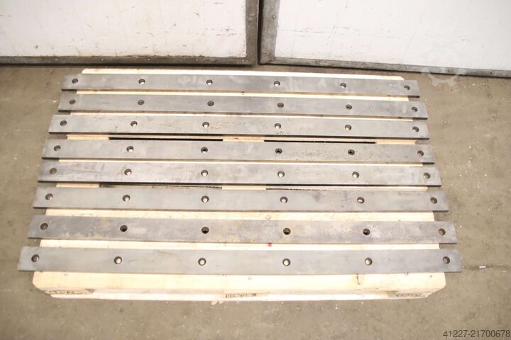 Cuchillas de repuesto para cizalla de guillotina unbekannt Messergröße 70/15/1290 mm