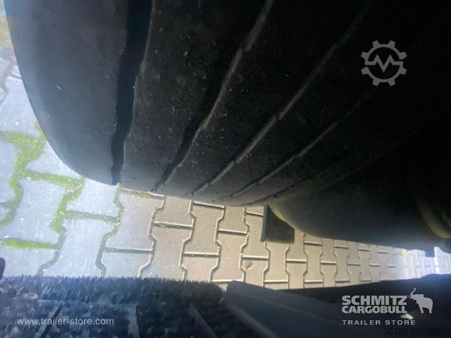 Öppen semitrailer med kapell Schmitz Cargobull Schiebeplane Mega