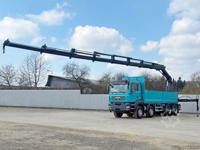 Macara montată pe camion MAN TGA 41.440 * HIAB 288 E - 7 HIDUO/FUNK * 8x4