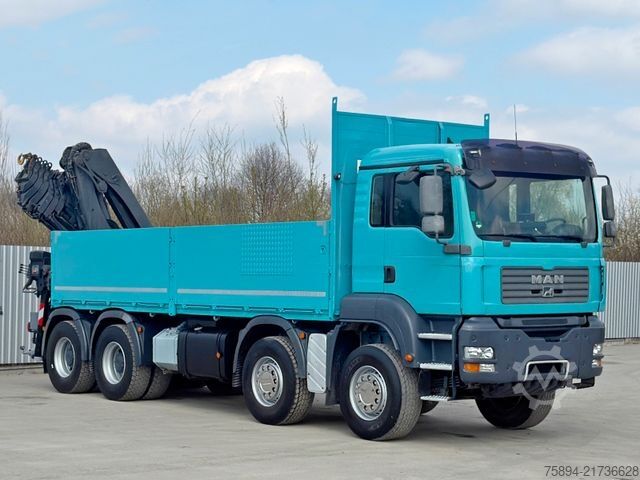 Macara montată pe camion MAN TGA 41.440 * HIAB 288 E - 7 HIDUO/FUNK * 8x4